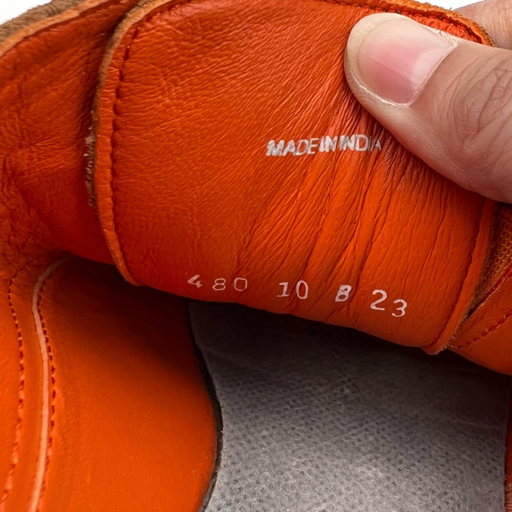 Cole Haan Brown and Orange Flats - Picture 15 of 16